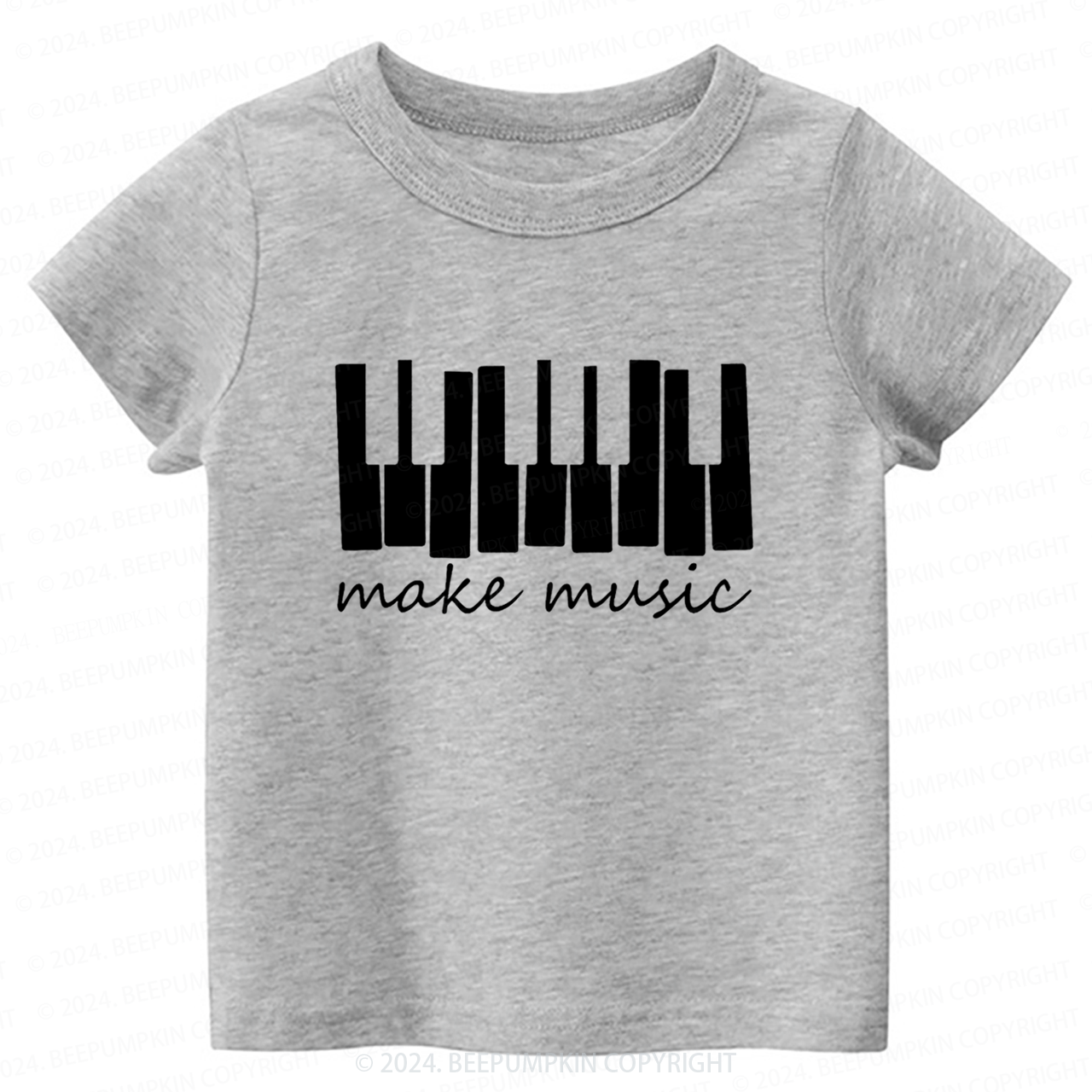 Make Music Toddler&Kids Tees 8