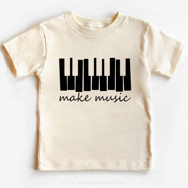 Make Music Toddler&Kids Tees 8