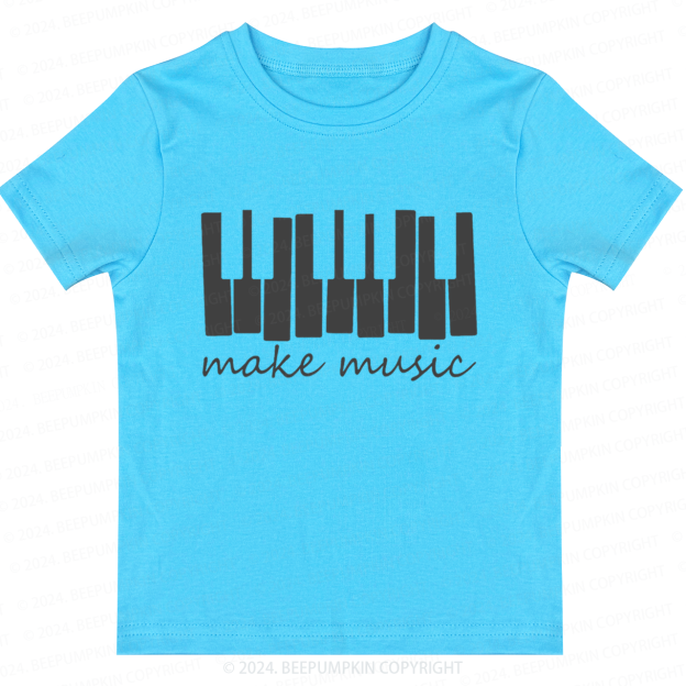 Make Music Toddler&Kids Tees 8