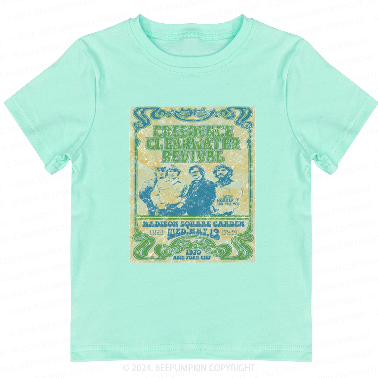 Green Logo Classic Rock Music Toddler&Kids Tees 8