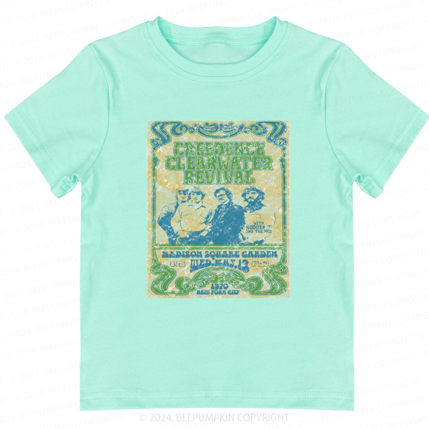 Green Logo Classic Rock Music Toddler&Kids Tees 8