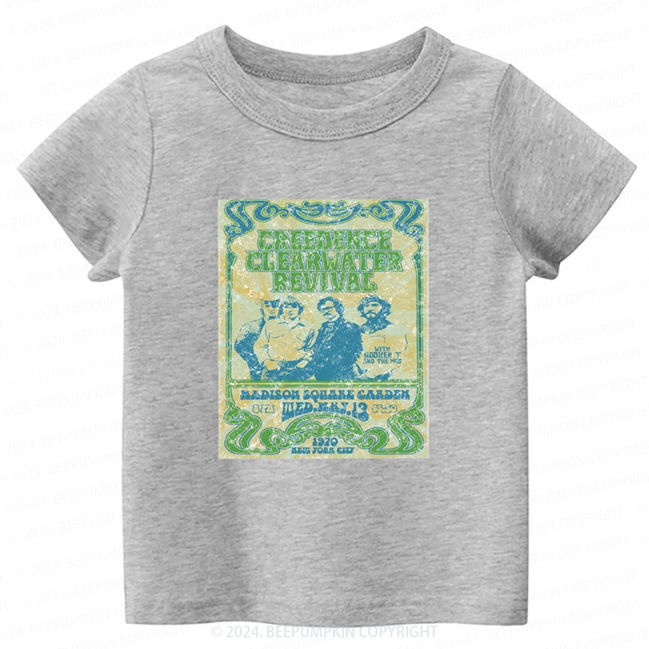 Green Logo Classic Rock Music Toddler&Kids Tees 8