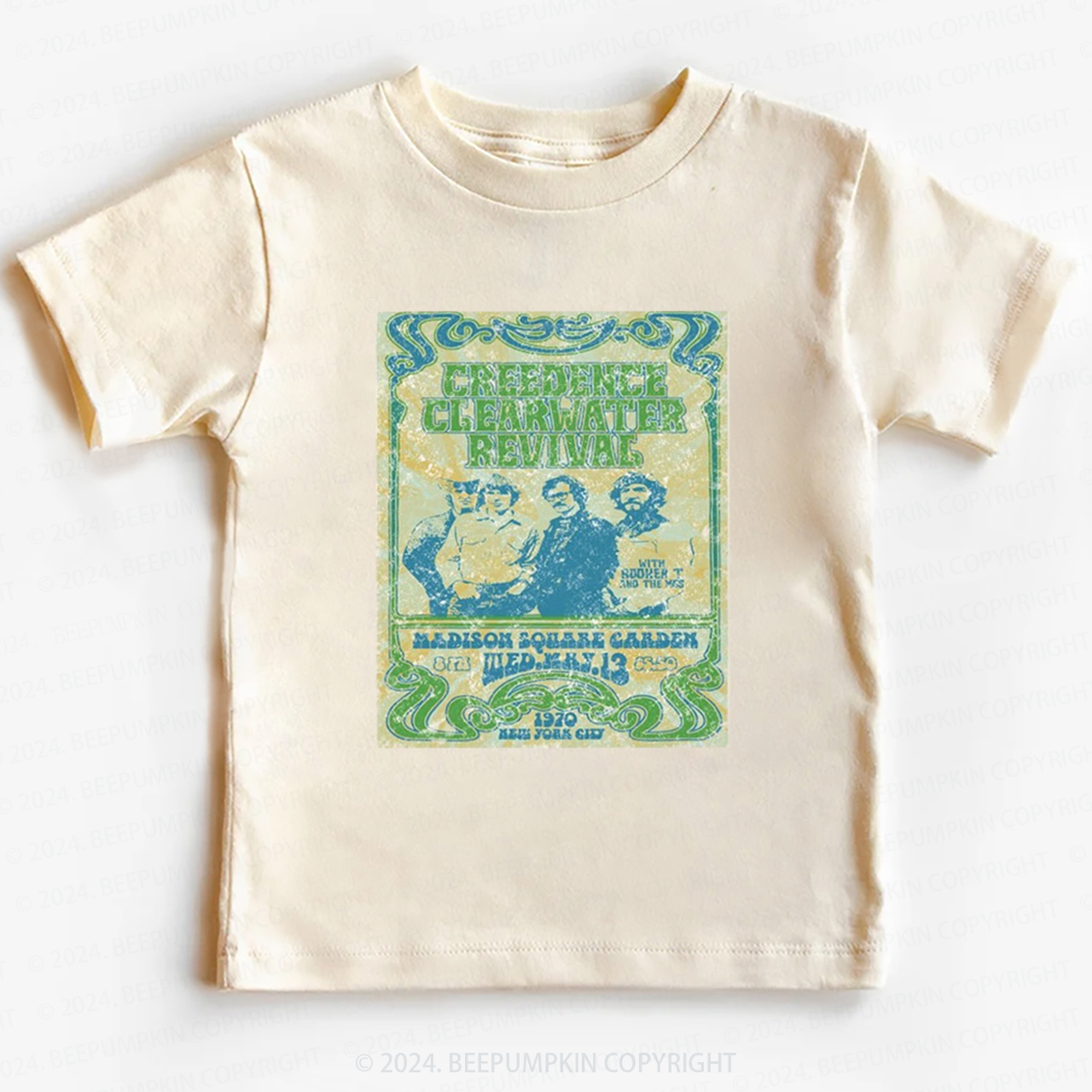 Green Logo Classic Rock Music Toddler&Kids Tees 8