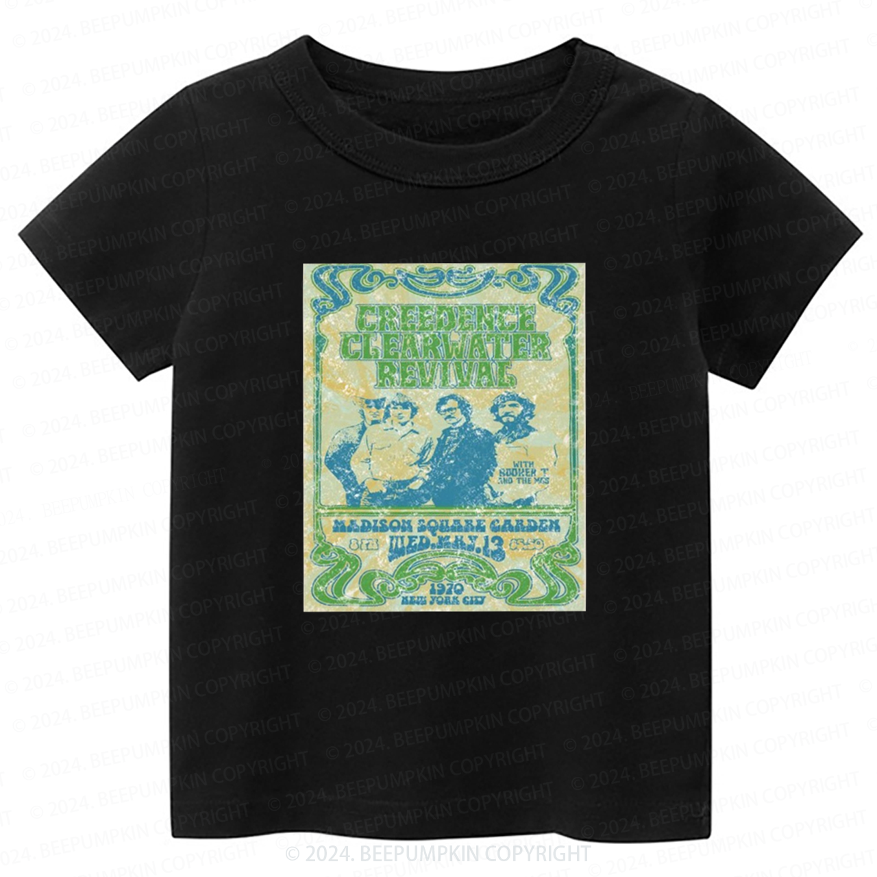 Green Logo Classic Rock Music Toddler&Kids Tees 8