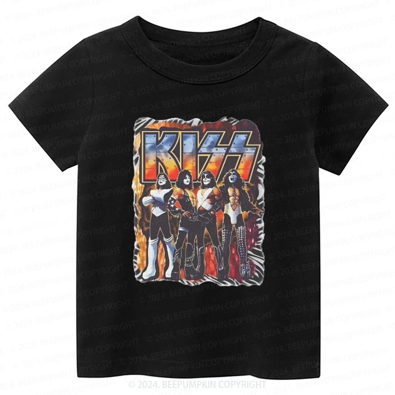 Cool Rock n Roll Band Toddler&Kids Tees 8