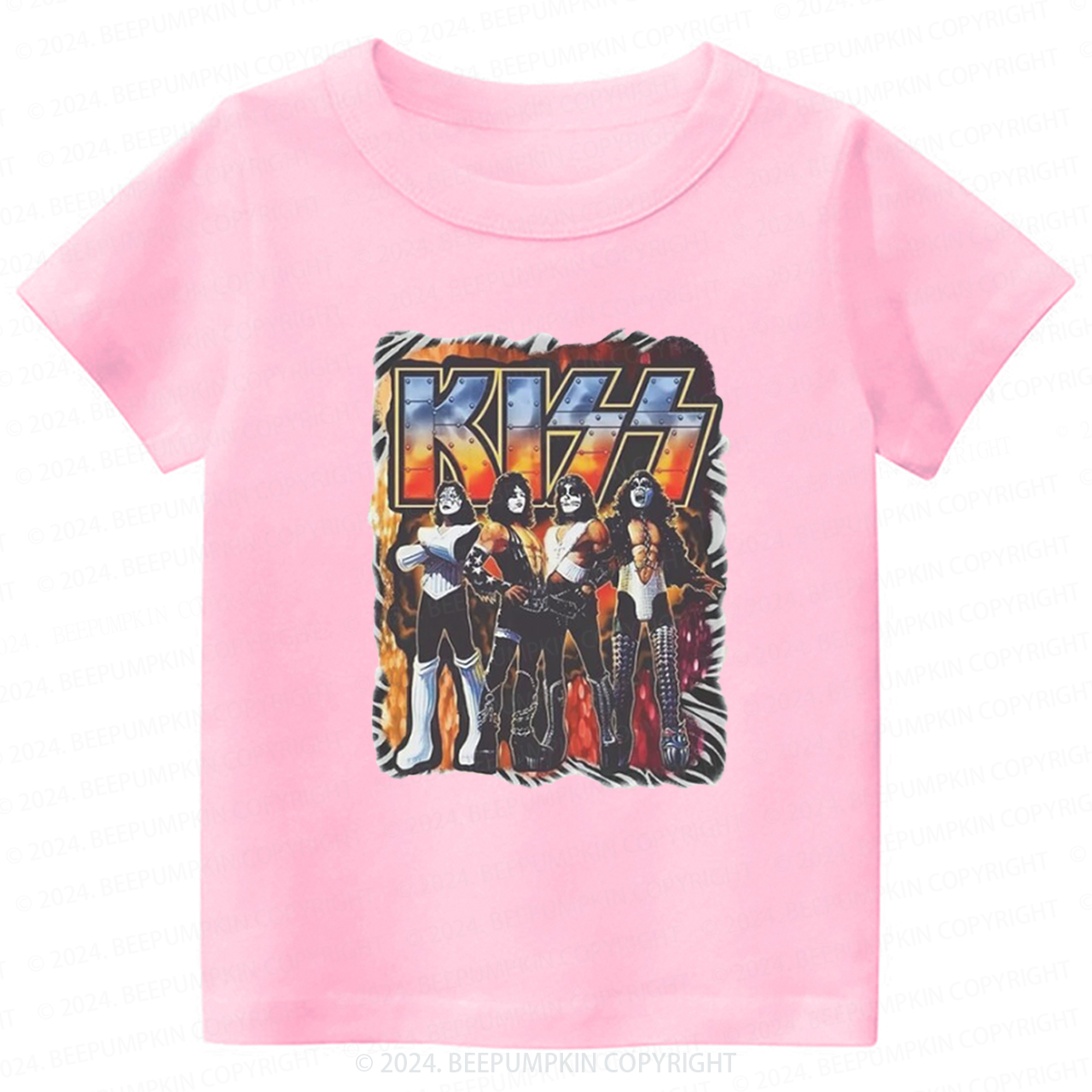 Cool Rock n Roll Band Toddler&Kids Tees 8
