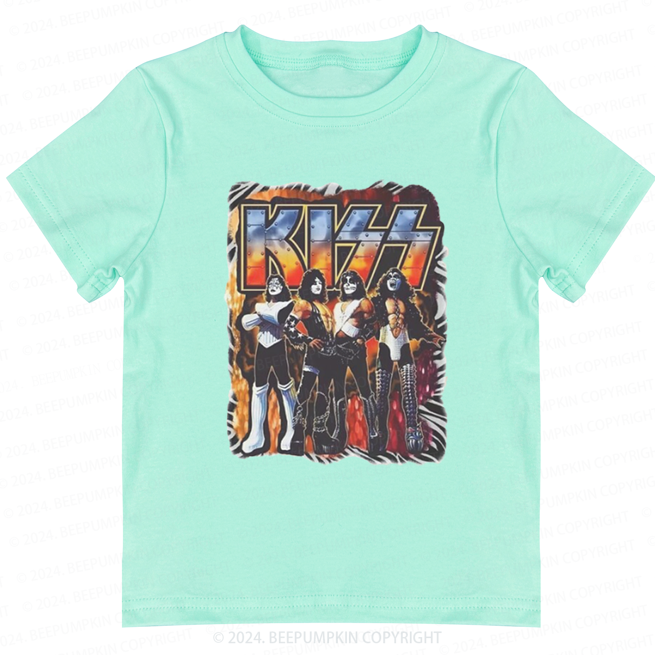 Cool Rock n Roll Band Toddler&Kids Tees 8
