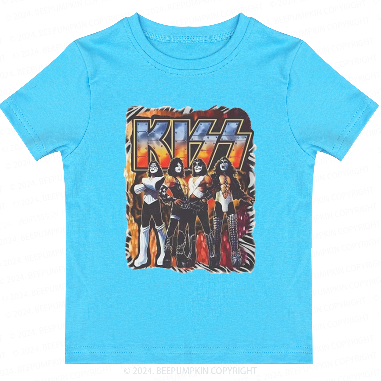 Cool Rock n Roll Band Toddler&Kids Tees 8