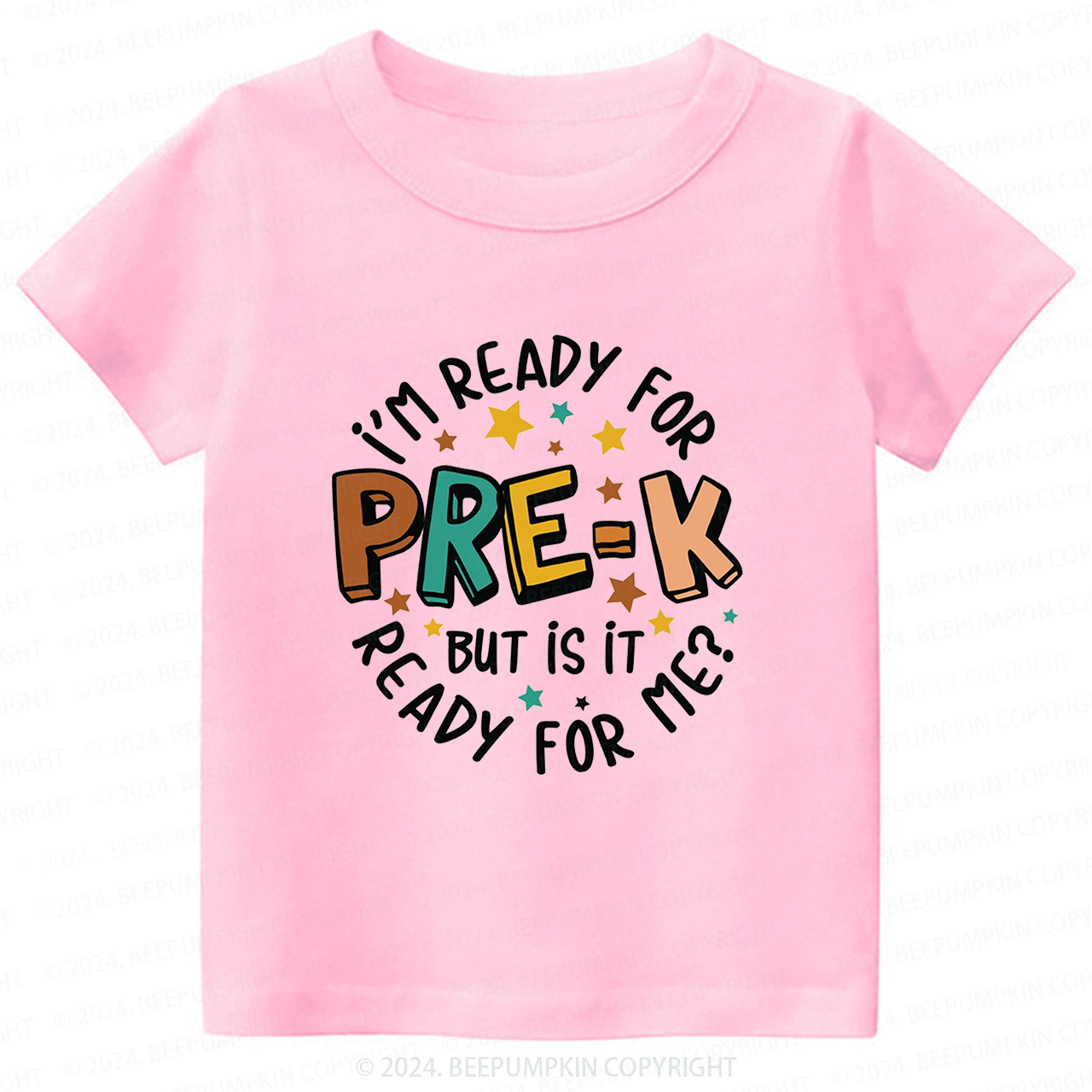 I'm Ready For Pre-K But Is Pre-K Ready For Me Back To School Shirt 