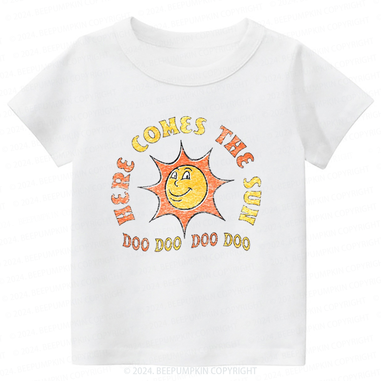 Here Comes The Sun Toddler&Kids Tees 8