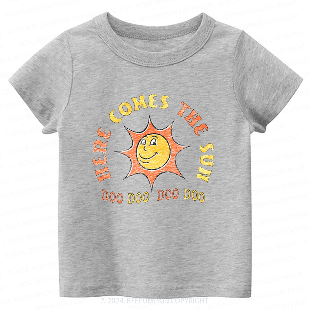 Here Comes The Sun Toddler&Kids Tees 8