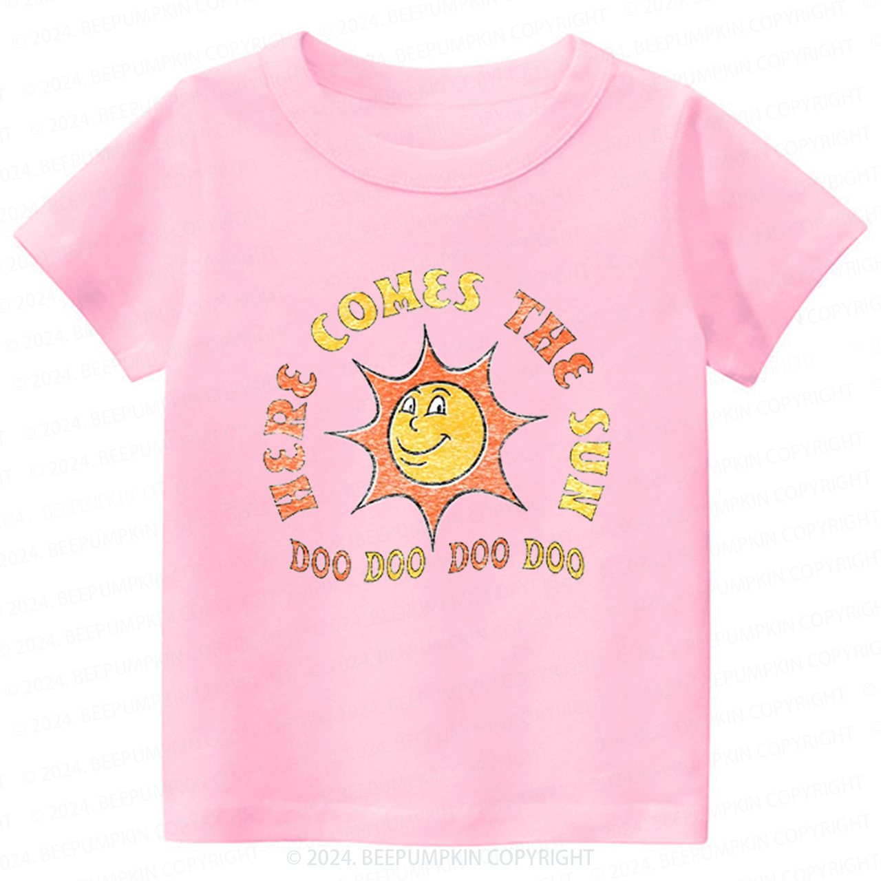 Here Comes The Sun Toddler&Kids Tees 8