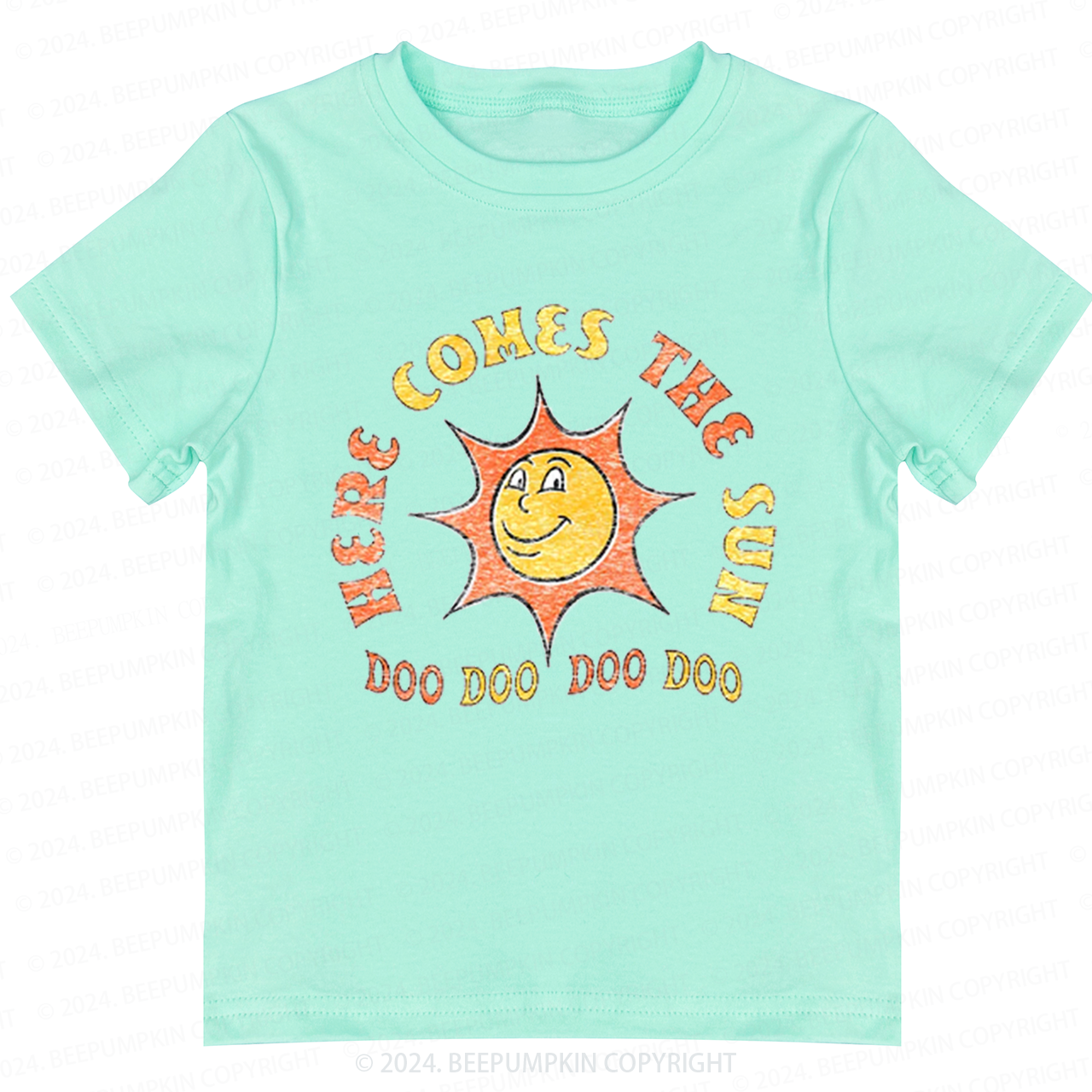 Here Comes The Sun Toddler&Kids Tees 8