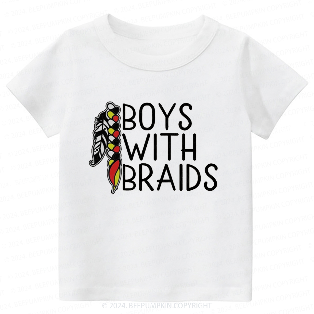 Boys With Braids Toddler&Kids Tees 7