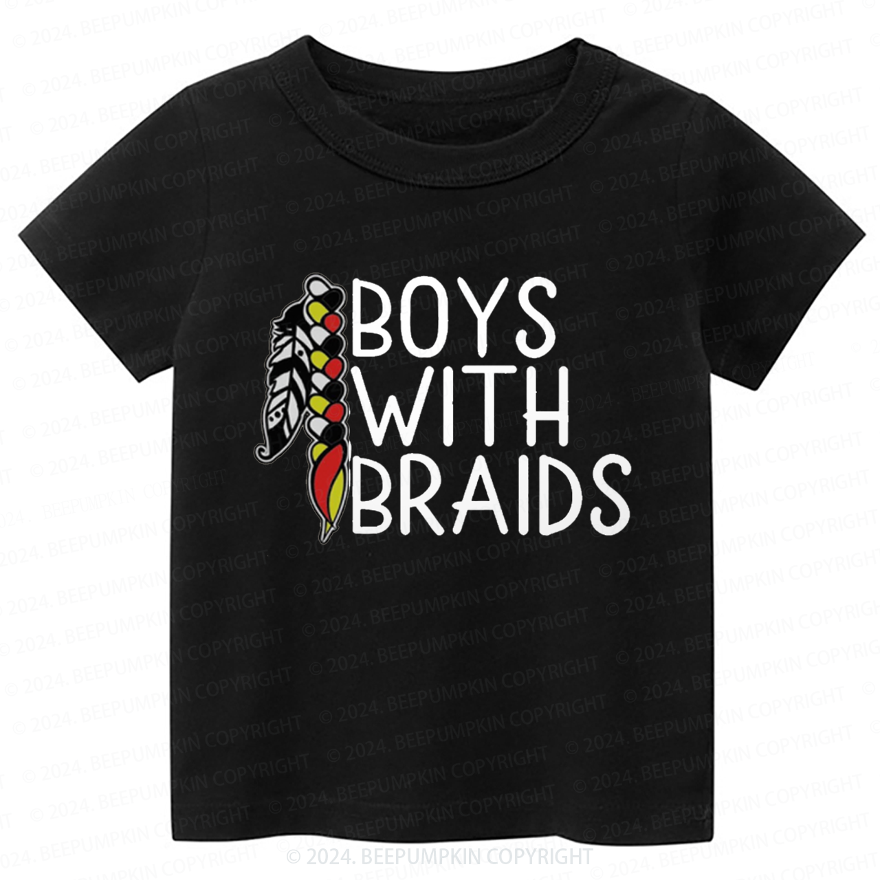 Boys With Braids Toddler&Kids Tees 7