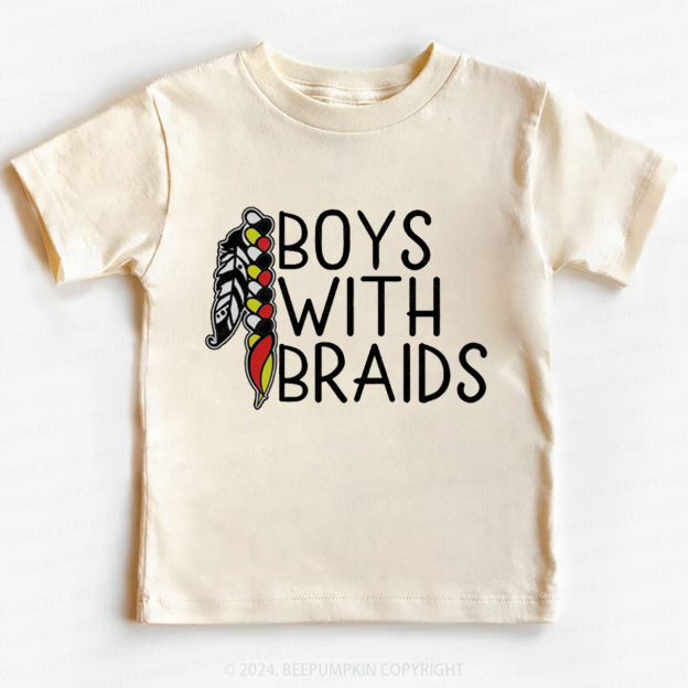 Boys With Braids Toddler&Kids Tees 7