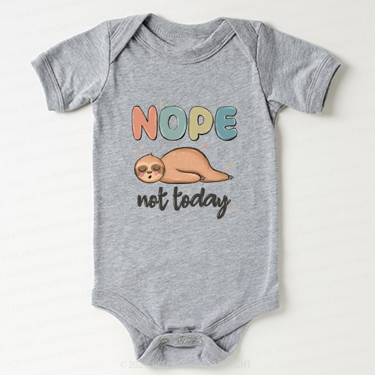 Nope Not Today Bodysuit For Baby 7