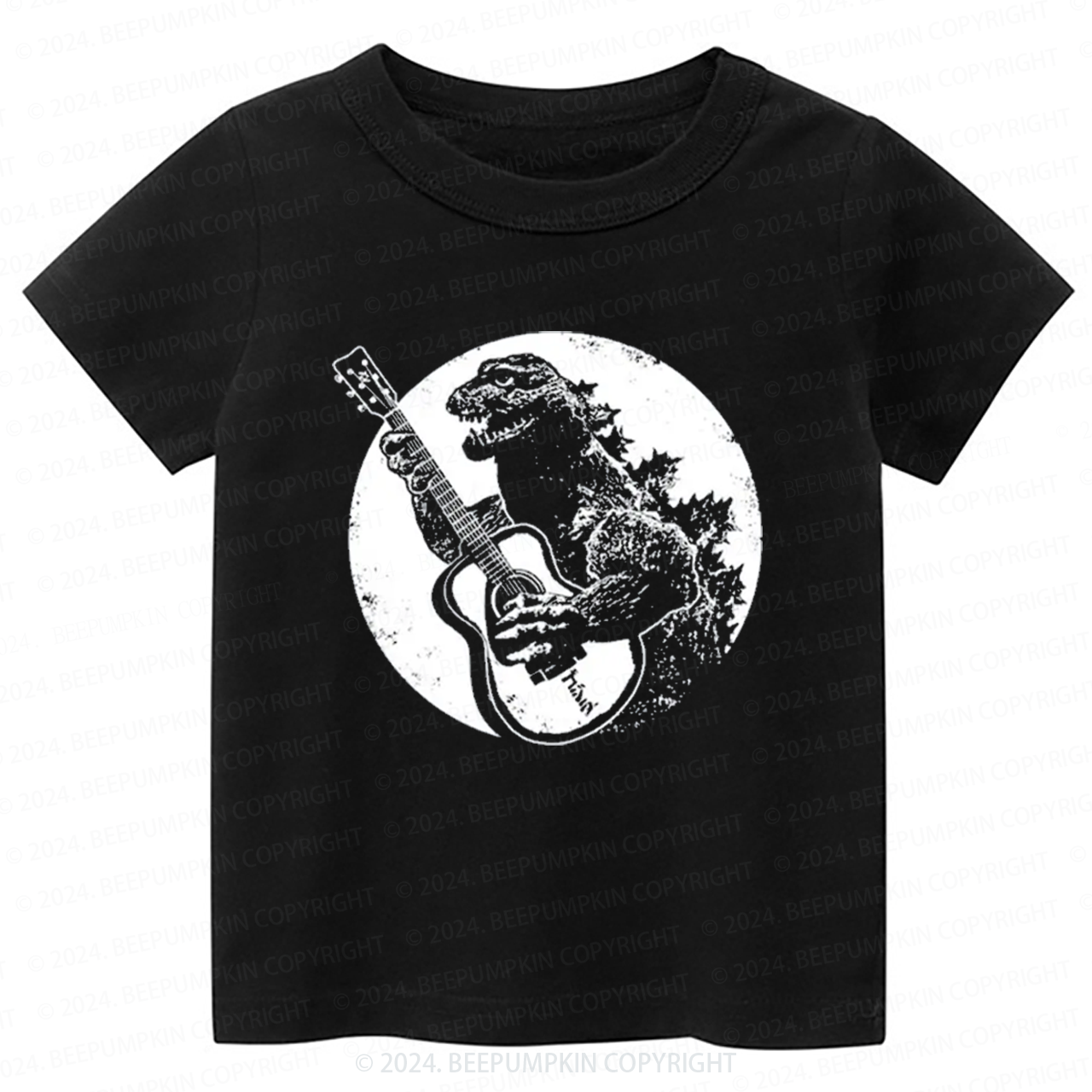  Funny Vintage Guitar Toddler&Kids Tees 8