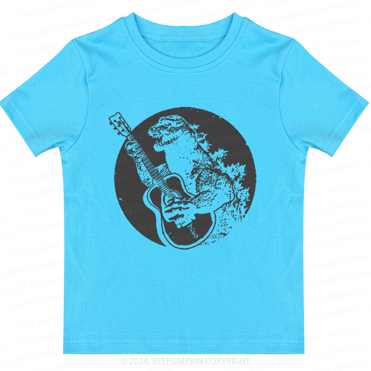  Funny Vintage Guitar Toddler&Kids Tees 8
