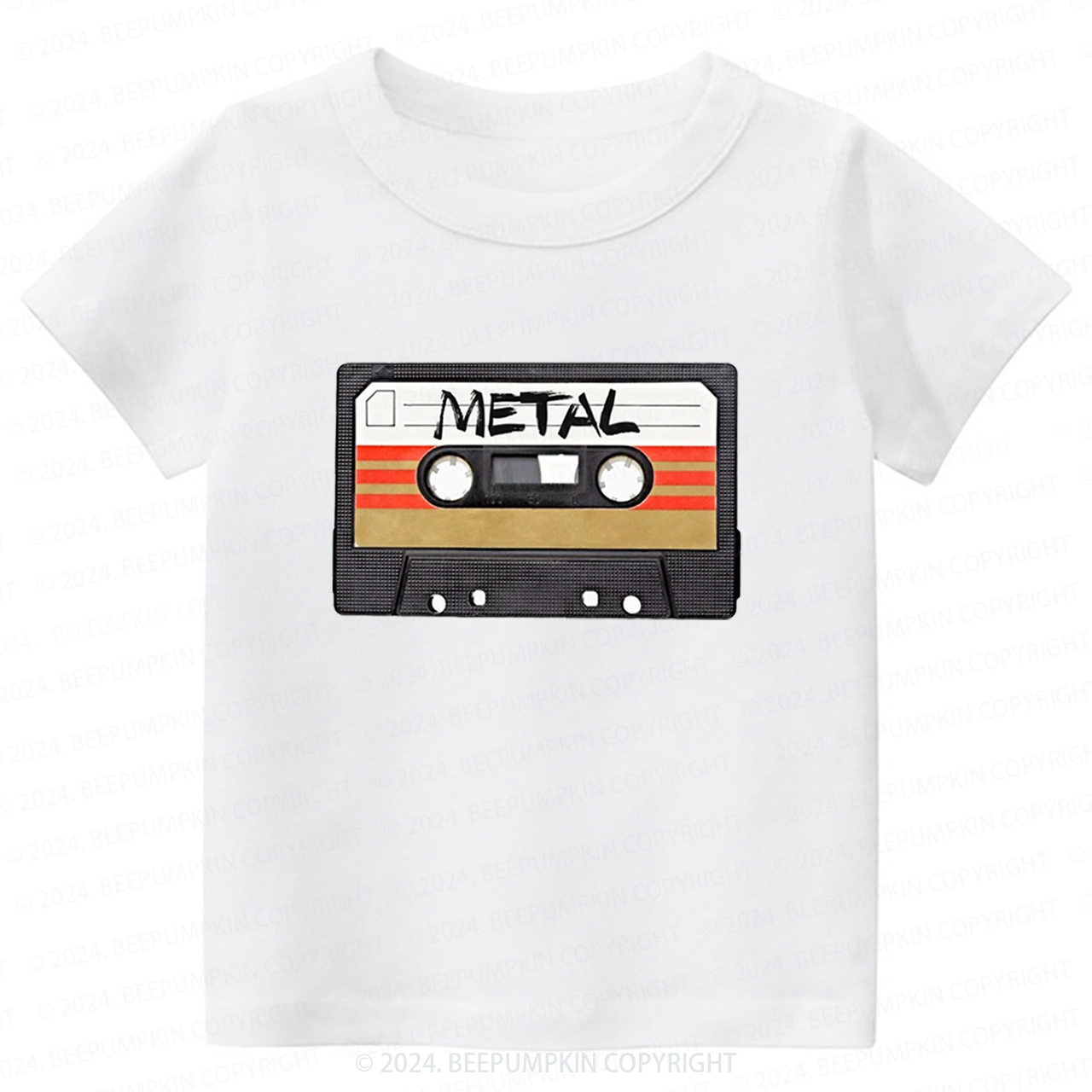 Heavy Metal Music Band Logo Classic Toddler&Kids Tees 8