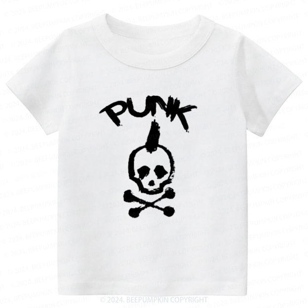 Punk Skull Toddler&Kids Tees 8