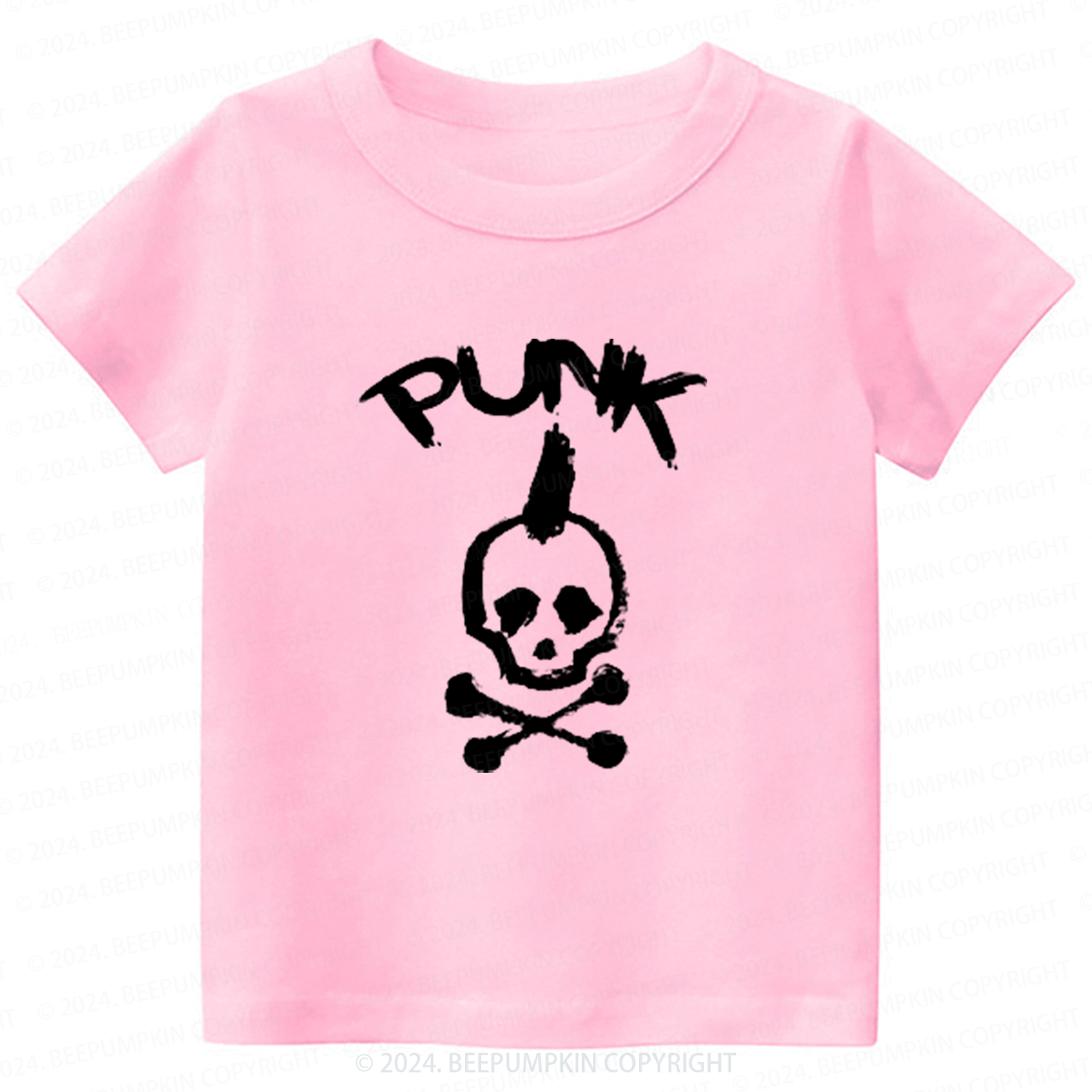 Punk Skull Toddler&Kids Tees 8