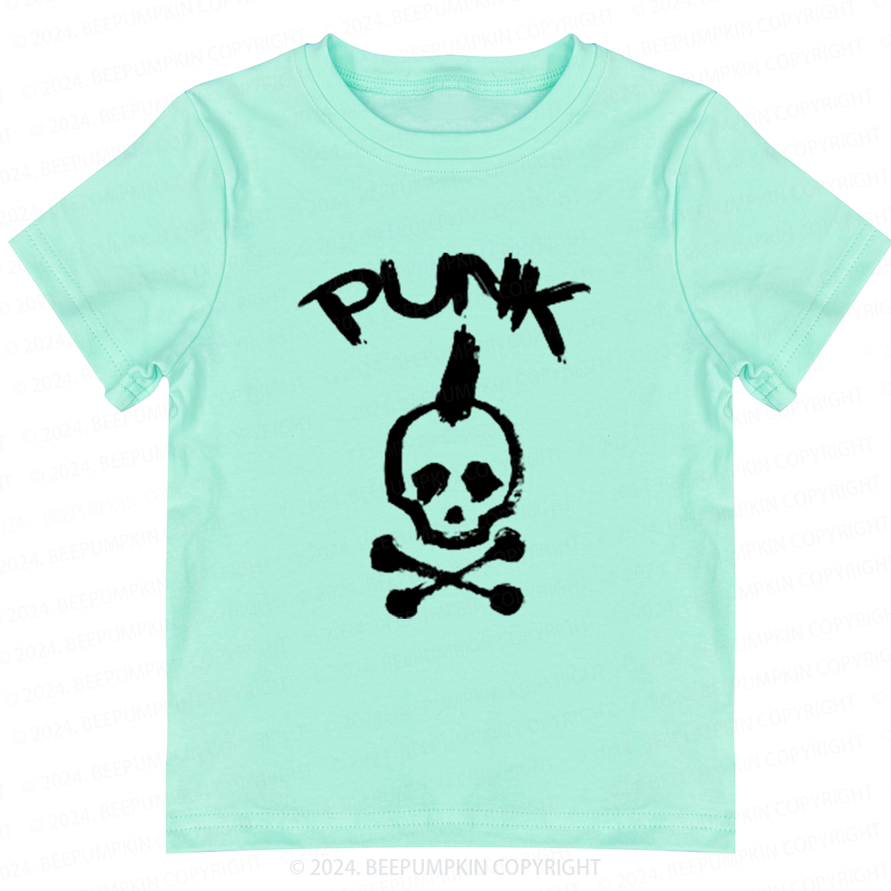 Punk Skull Toddler&Kids Tees 8