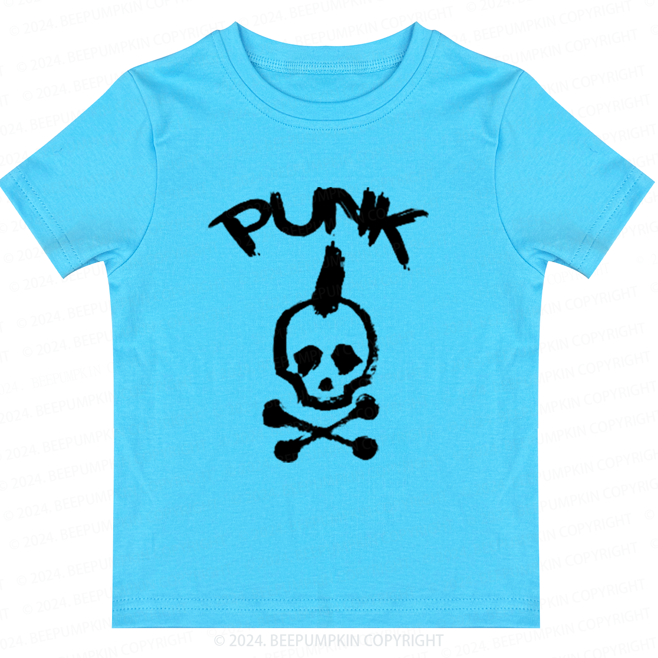 Punk Skull Toddler&Kids Tees 8