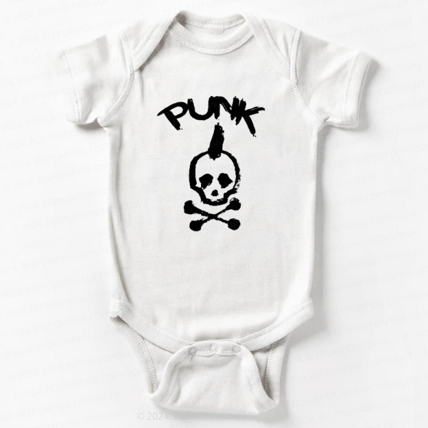 Punk Skull Bodysuit For Baby 8