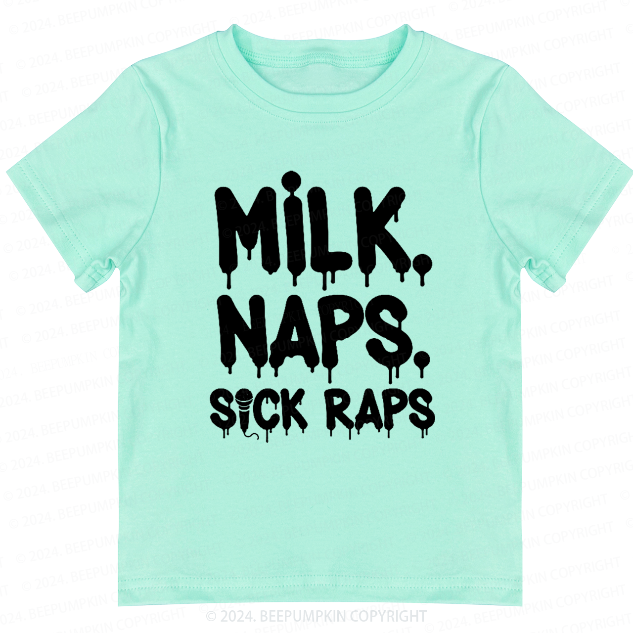 Milk Rap Hip Hop Toddler&Kids Tees