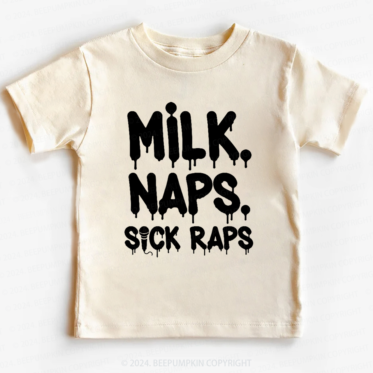 Milk Rap Hip Hop Toddler&Kids Tees