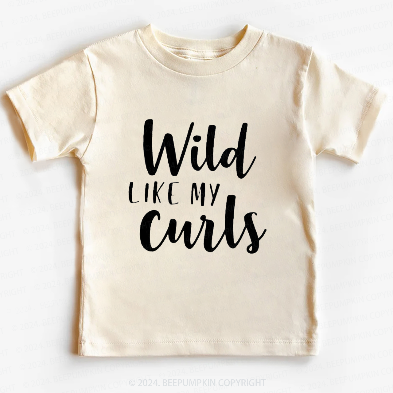 Wild Like My Curls Toddler&Kids Tees 7