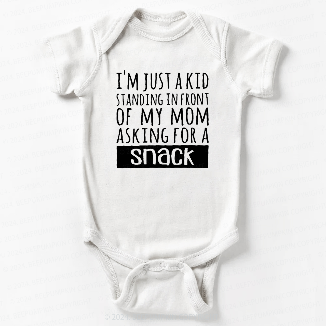 Just A Kid Asking For A Snack Bodysuit For Baby 7
