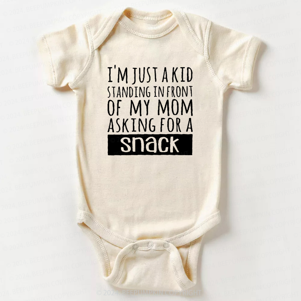 Just A Kid Asking For A Snack Bodysuit For Baby 7