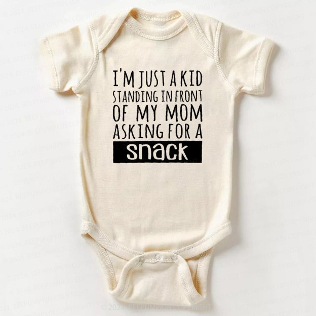 Just A Kid Asking For A Snack Bodysuit For Baby 7