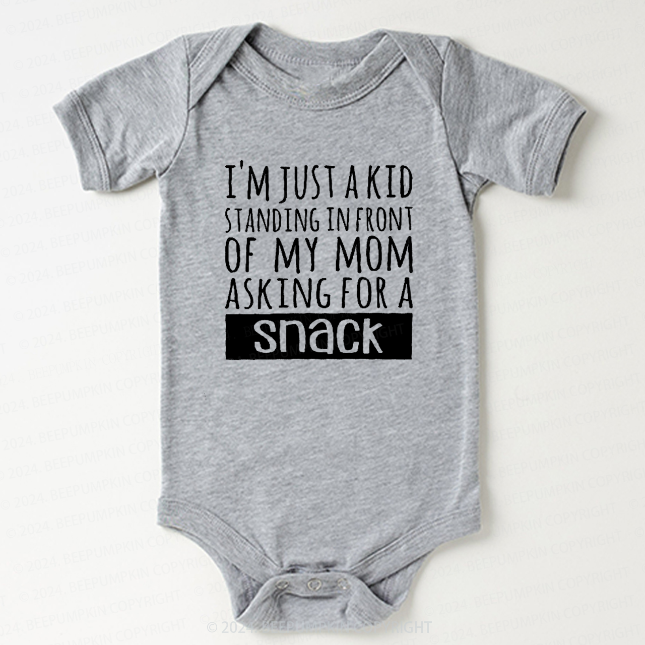 Just A Kid Asking For A Snack Bodysuit For Baby 7