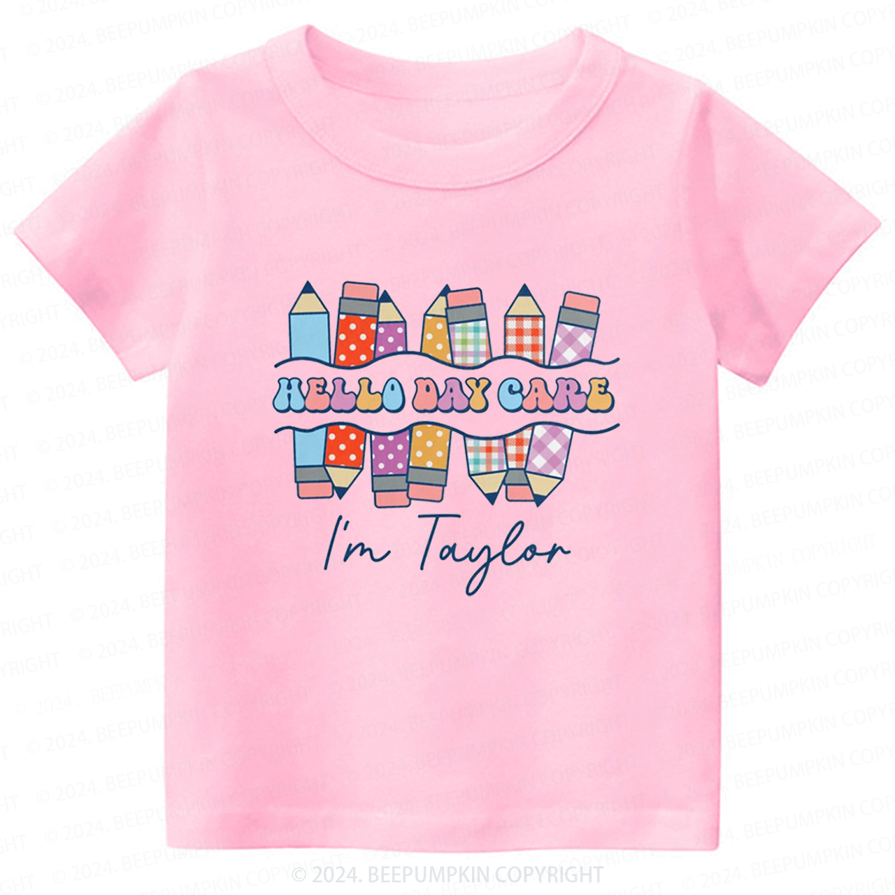 Personalized Hello Daycare Back To School Shirt 