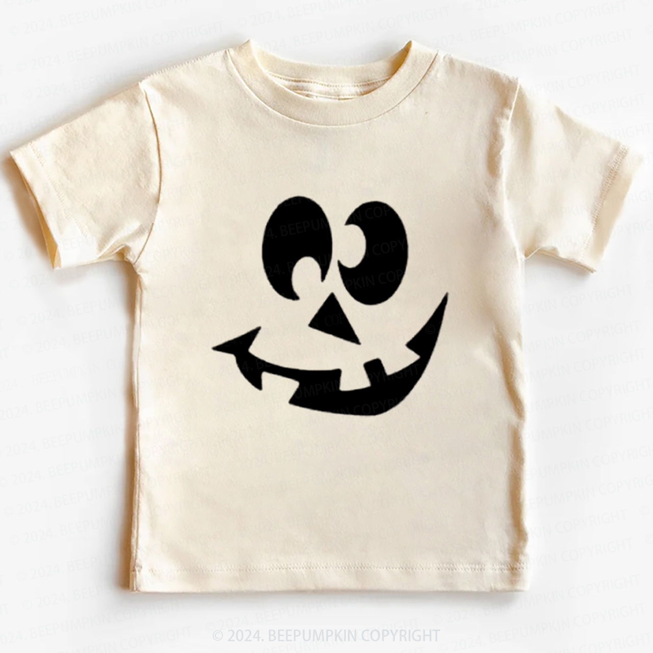 Personalized Halloween Mood Face Kids Tees 