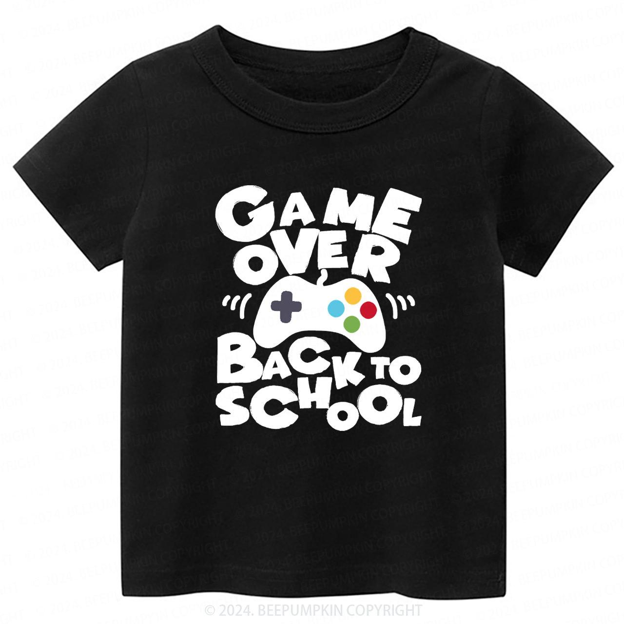 Game Over Back To School Shirt 
