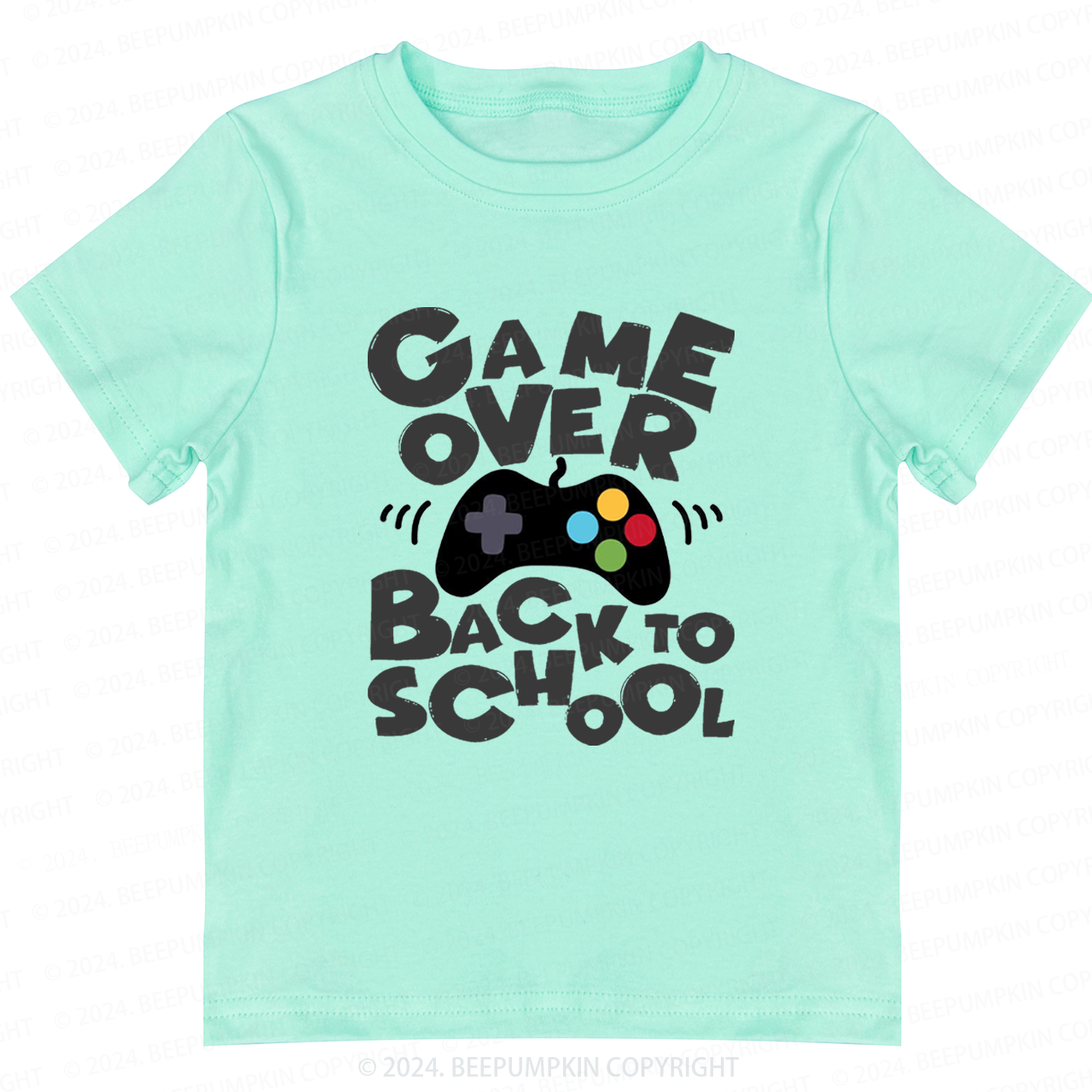 Game Over Back To School Shirt 