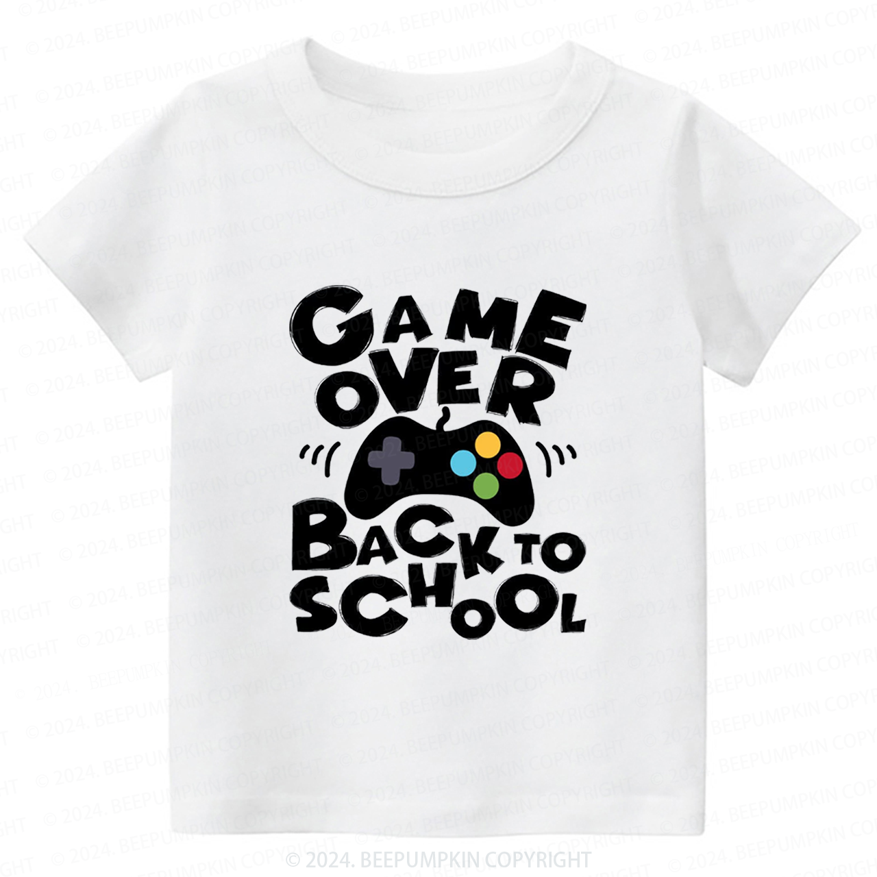 Game Over Back To School Shirt 