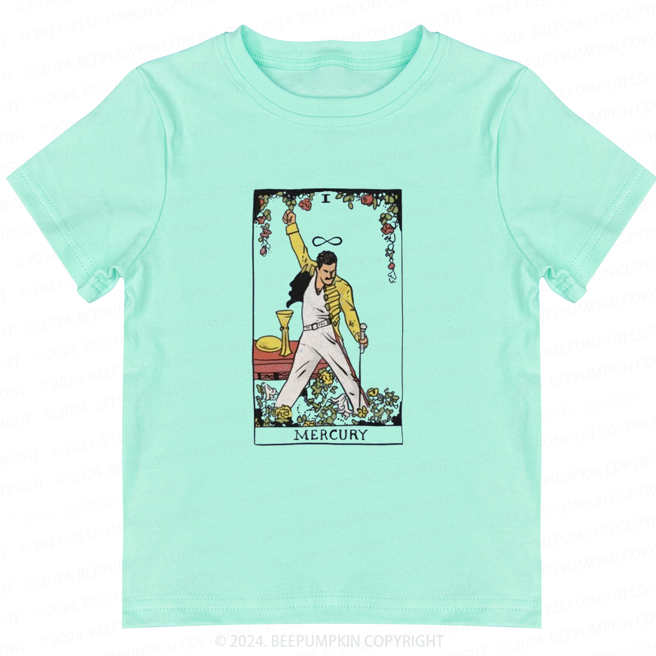 Graphic Art Rock Music With Queen Band Toddler&Kids Tees 8