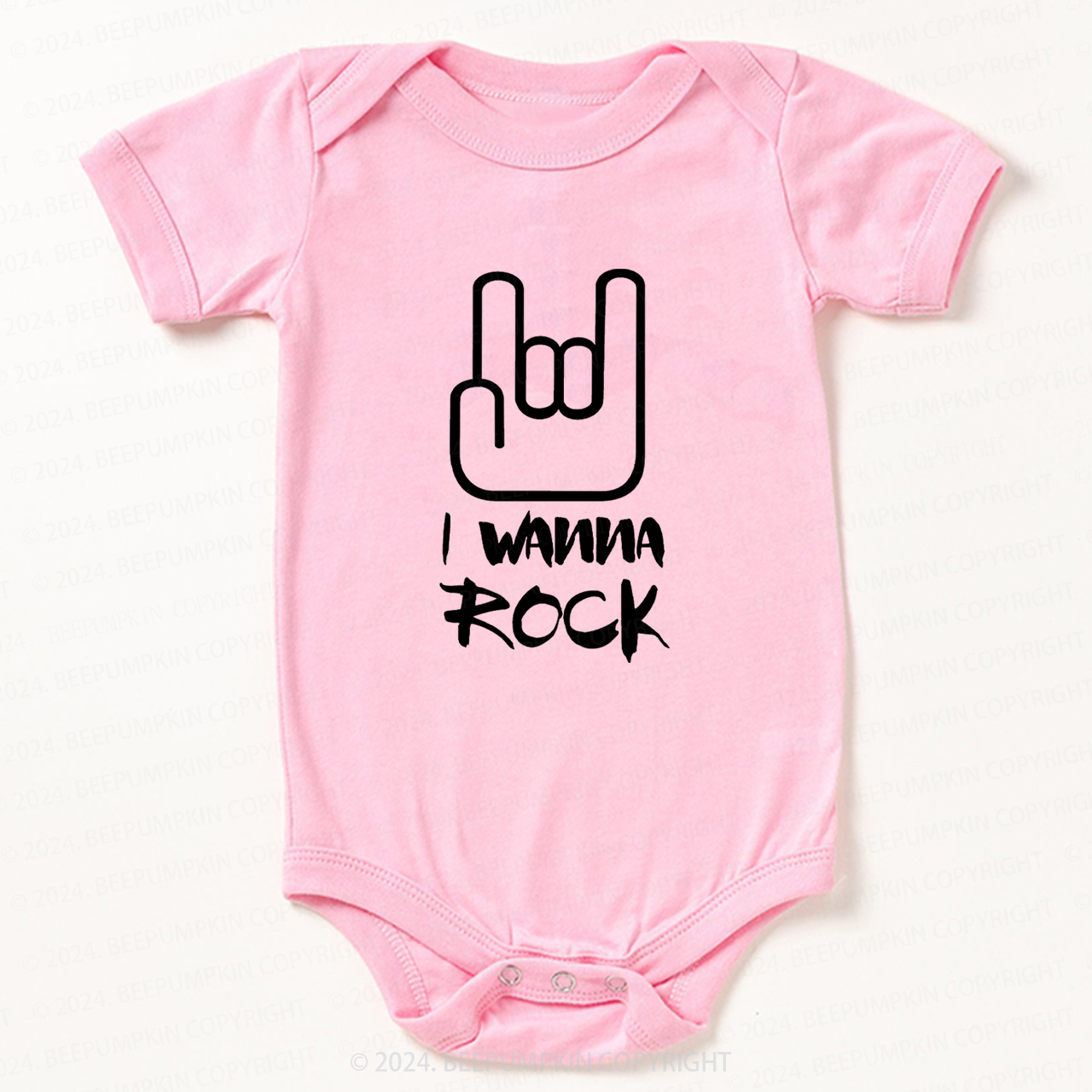 Cool Rock Music Bodysuit For Baby 8