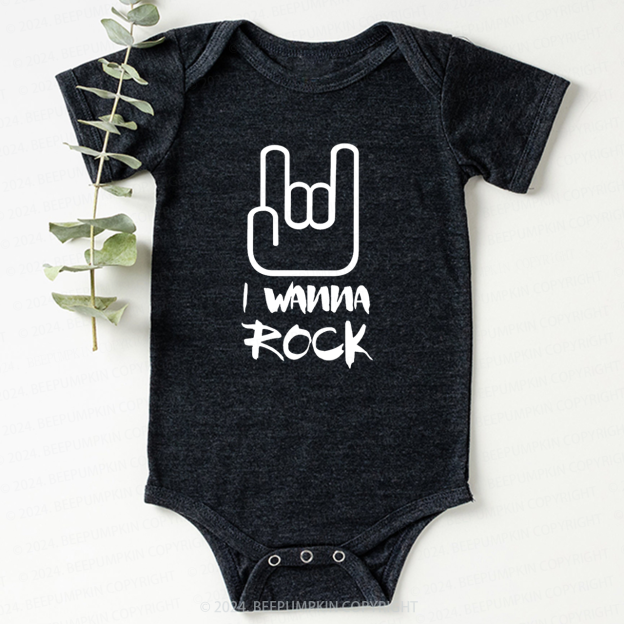 Cool Rock Music Bodysuit For Baby 8