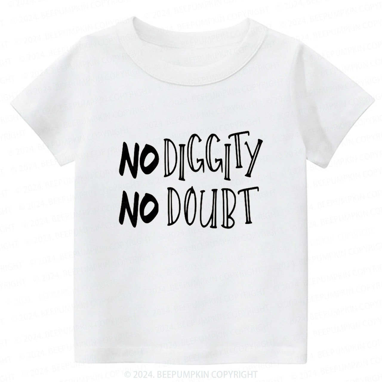 No Diggity Hip Hop Toddler&Kids Tees