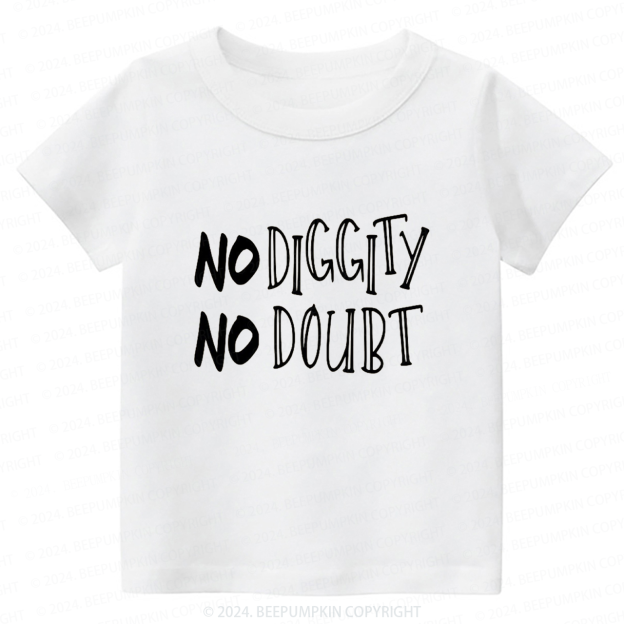 No Diggity Hip Hop Toddler&Kids Tees