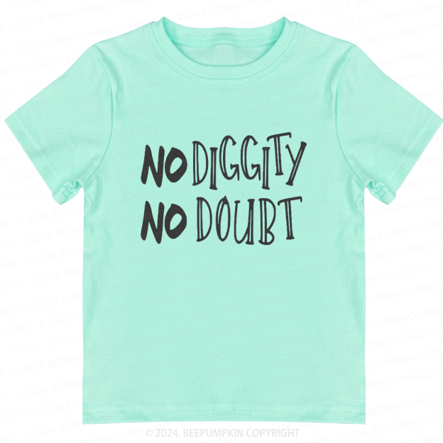 No Diggity Hip Hop Toddler&Kids Tees