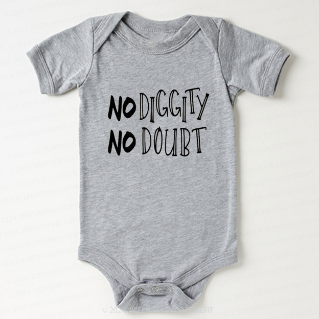 No Diggity Hip Hop Bodysuit For Baby