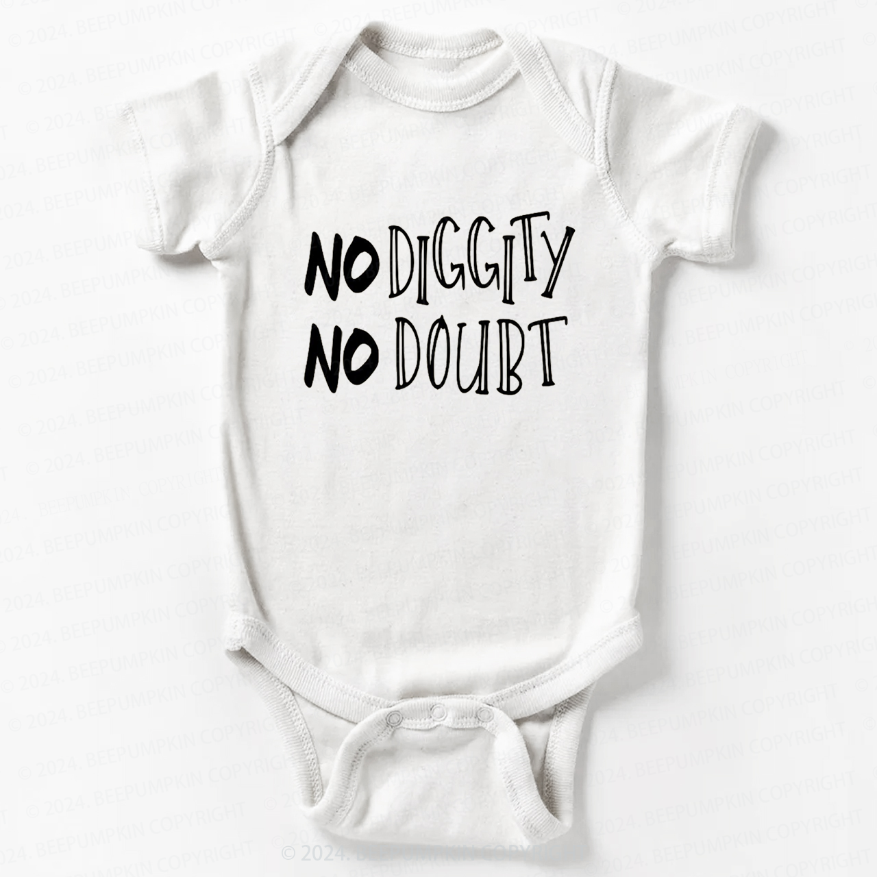 No Diggity Hip Hop Bodysuit For Baby
