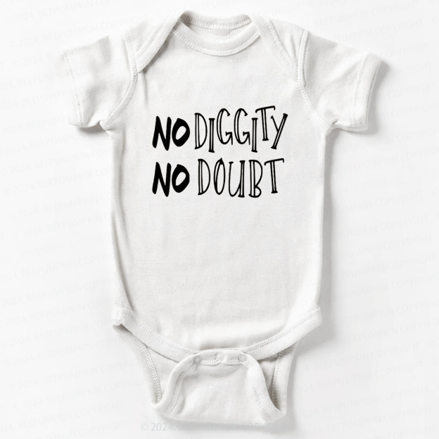 No Diggity Hip Hop Bodysuit For Baby
